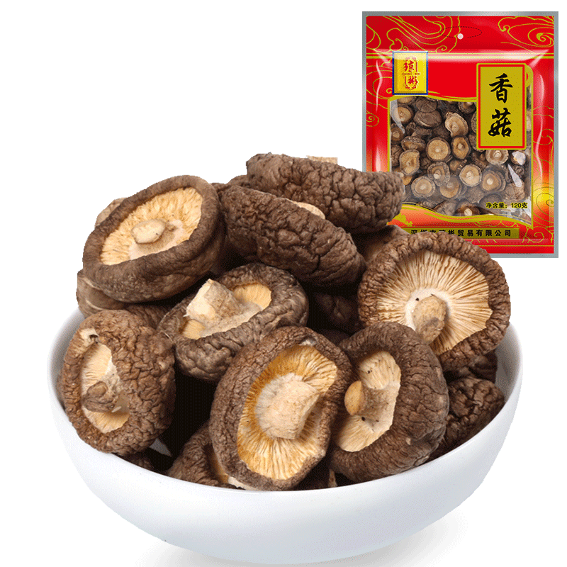 【瓊彬山(shān)珍海味925g】蝦米墨魚桂圓幹香菇茶樹(shù)菇黑(hēi)木耳-3張